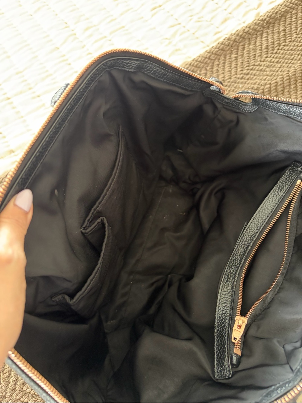 Alexander Wang Pebbled Leather Rose Gold Authentic Satchel - Picture 7 of 12